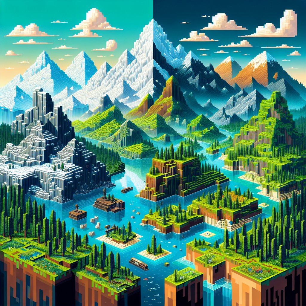 Menjelajahi Dunia Kreatif Minecraft: Panduan Memilih Latar Belakang yang Sempurna