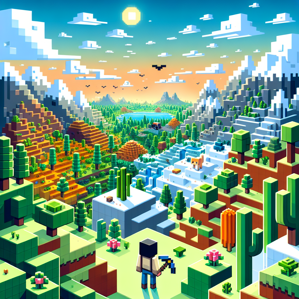 Menjelajahi Dunia Minecraft yang Tak Berujung: Perjalanan Melalui Game Asli