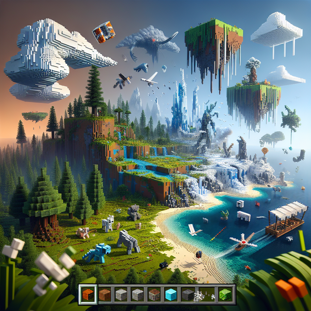 Menjelajahi Dunia Liar Game Gila di Minecraft: Modifikasi dan Kreasi Teratas